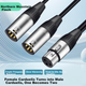 Мікрофонний кабель Beishanque SQ-Y06 XLR штекер — XLR гніздо 3 м - зображення 2