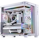 Корпус JONSBO TK-3 White Curved Panoramic ATX (поддержка двух 360-мм радиаторов/блок питания ATX/10 мест для вентиляторов/Type-C Gen2 10 Гбит/с+) - изображение 1