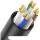 Патч-корд CHOSEAL QS5062E Cat 6 1 Гбит/с 12 м Черный (QS5062ET12) - изображение 2