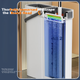 Швабра Jiabangshou плоская 40 см с ведром и двумя насадками, с отжимом без рук - изображение 5