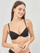 Бюстгальтер бесшовный brabrabra 002С 70A Черный (6907207995563) - изображение 1