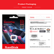 Карта памяти SanDisk TF 512 ГБ A2 U3 V30 4K для игр, скорость чтения 190 МБ/с, скорость записи 130 МБ/с, без задержек, подходит для игровых консолей и портативных устройств. - зображення 9