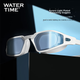 Очки для плавания зеркальные WATERTIME с шапочкой, белые (100113662964) - изображение 4