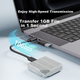 Корпус для жесткого диска MAIWO K1723P2 2230/42, портативный корпус для SSD-накопителей M.2 NVMe/SATA с двумя протоколами, совместимый с телефонами и ноутбуками для расширения функциональности SSD. - изображение 6