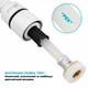 Шланг для душа DROP SH-HM175-PRM-WHT нержавеющая сталь 175 см белый - изображение 4