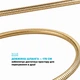 Шланг для душа DROP SH-HM175-PRM-GLD нержавеющая сталь 175 см золотой - изображение 9