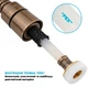 Шланг для душа DROP SH-HM175-PRM-BRN нержавеющая сталь 175 см бронза - изображение 4