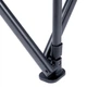 Крісло розкладне Uquip Barry, сталевий каркас, до 200 кг, Black (244055) - изображение 11