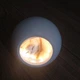 Креативний портативний дитячий нічник Котик у будиночку Cat House Білий Світильник з регулюванням яскравості - зображення 2