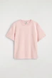 Жіноча бавовняна футболка COS Clean Cut T-Shirt Pink L (1325526007) - изображение 5