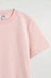 Жіноча бавовняна футболка COS Clean Cut T-Shirt Pink L (1325526007) - изображение 6