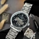 Наручний годинник Awarder 022-3D Де би не був Silver-Black Steel - изображение 8