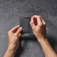 Гаманець Lifeventure Recycled RFID Card Wallet вощений RFID-захист 4 слоти для карток Grey - зображення 7