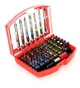 Набор бит из 56 предметов TORX 1/4 - 25мм 75мм TAGRED TA1206 - изображение 3
