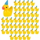 Утята пластиковые в стиле Happy Birthday (Тип3) 16x18mm комплект 50шт, Yellow - изображение 1