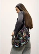 Жіноча сумка Sambag HOBO Dolly з принтом «ABSTRACT» стильна повсякденна шкіряна сумочка 51906 - зображення 6