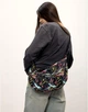 Жіноча сумка Sambag HOBO Dolly з принтом «ABSTRACT» стильна повсякденна шкіряна сумочка 51906 - зображення 8