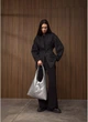 Жіноча сумка Sambag HOBO M срібна з екокожі велика hobo-формат 35×40×8 см 51920 - зображення 4