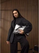 Жіноча сумка Sambag HOBO M срібна з екокожі велика hobo-формат 35×40×8 см 51920 - зображення 5