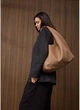 Жіноча сумка Sambag HOBO L кавова з екокожі велика містка hobo-сумка 51924 - зображення 2