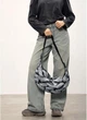 Жіноча сумка Sambag HOBO Dolly з принтом «Palm» стильна повсякденна сумочка 51909 - зображення 7