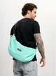 Мужская сумка Sambag HOBO Bag-glove мятная через плечо вместительная с утепленными карманами 62284 - изображение 1
