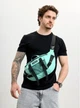 Мужская поясная сумка бананка Sambag DynamicDart мятная большая вместительная водоотталкивающая 62282 - изображение 5