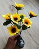Садовый фонарь на солнечной батарее Подсолнух 7шт Теплая Белая - изображение 3