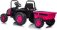Автомобіль на акумуляторі Milly Mally Трактор з причепом Farmer Pink (5907090701099) - зображення 3