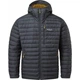 Легкий чоловічий пуховик Rab Microlight Alpine Jacket Beluga, L - зображення 1