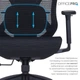 Крісло офісне Officepro Atlas OC630-B-B-B - зображення 10