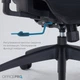 Крісло офісне Officepro Atlas OC630-B-B-B - зображення 14