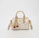Жіноча сумка рожева Coach Micro Rowan Satchel Crossbody Bag with Cherry Charm. сумка коач з фірмовим візерунком C - изображение 2