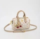 Жіноча сумка рожева Coach Micro Rowan Satchel Crossbody Bag with Cherry Charm. сумка коач з фірмовим візерунком C - изображение 3