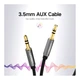 Кабель мультимедийный 3.5mm M to 3.5mm M 0.5m AV119 black Ugreen (10732) - изображение 4