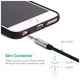Кабель мультимедийный 3.5mm M to 3.5mm M 0.5m AV119 black Ugreen (10732) - изображение 8
