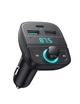 АЗП з Bluetooth FM-трансмітером UGREEN CD229 FM&Bluetooth Transmitter&Car Charger + TF Slot Black (KST-UGR-80910) - зображення 2