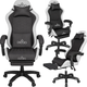 Игровое кресло DIEGO Fabric X Black Кресло для геймеров с высокой спинкой - изображение 1