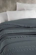 Муслінове покривало Sikel Derin Grey 210х240 см - зображення 1