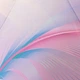 Жіноча парасоля складна Антивітер Doppler принт Pink feathers - зображення 6