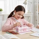 Пенал HAPPY EVERYDAY двухуровневый с кодовым замком и мультяшным принтом Розовый (28948) - изображение 6