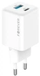 Ładowarka sieciowa Forever GaN PD QC TC-08-45AC 1x USB-C 1x USB 45W White (5900495528377) - obraz 2