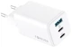 Ładowarka sieciowa Forever GaN PD QC TC-08-65ACC 2x USB-C 1x USB 65W White (5900495621818) - obraz 1
