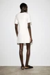 Жіноча мінісукня COS Buttoned Milano-Knit Mini Dress White S (1331966001) - изображение 4