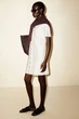 Жіноча мінісукня COS Buttoned Milano-Knit Mini Dress White S (1331966001) - изображение 7