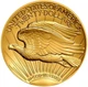 Колекційна золота монета "Double Eagle Ultra High Relief - Американський орел" 31,1 г 2009 рік - изображение 3