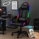 Кресло геймерское с подсветкой Hanert G-Force Black + RGB 5170062 - изображение 4