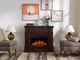 Каминокомплект ArtiFlame Toscana AF23S russet с эффектом живого огня со звуком и обогревом - изображение 9