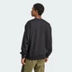 Мужской свитшот Essentials Feelcozy Fleece adidas JE3794 (M) черный (4067905783823) - изображение 2