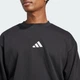 Мужской свитшот Essentials Feelcozy Fleece adidas JE3794 (M) черный (4067905783823) - изображение 4